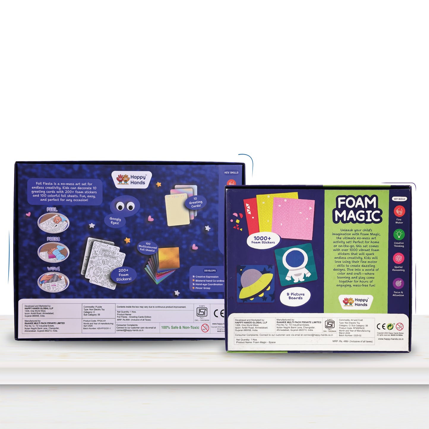 Spark and Craft Combo Pack (Foil Fiesta + Foam Magic Space)
