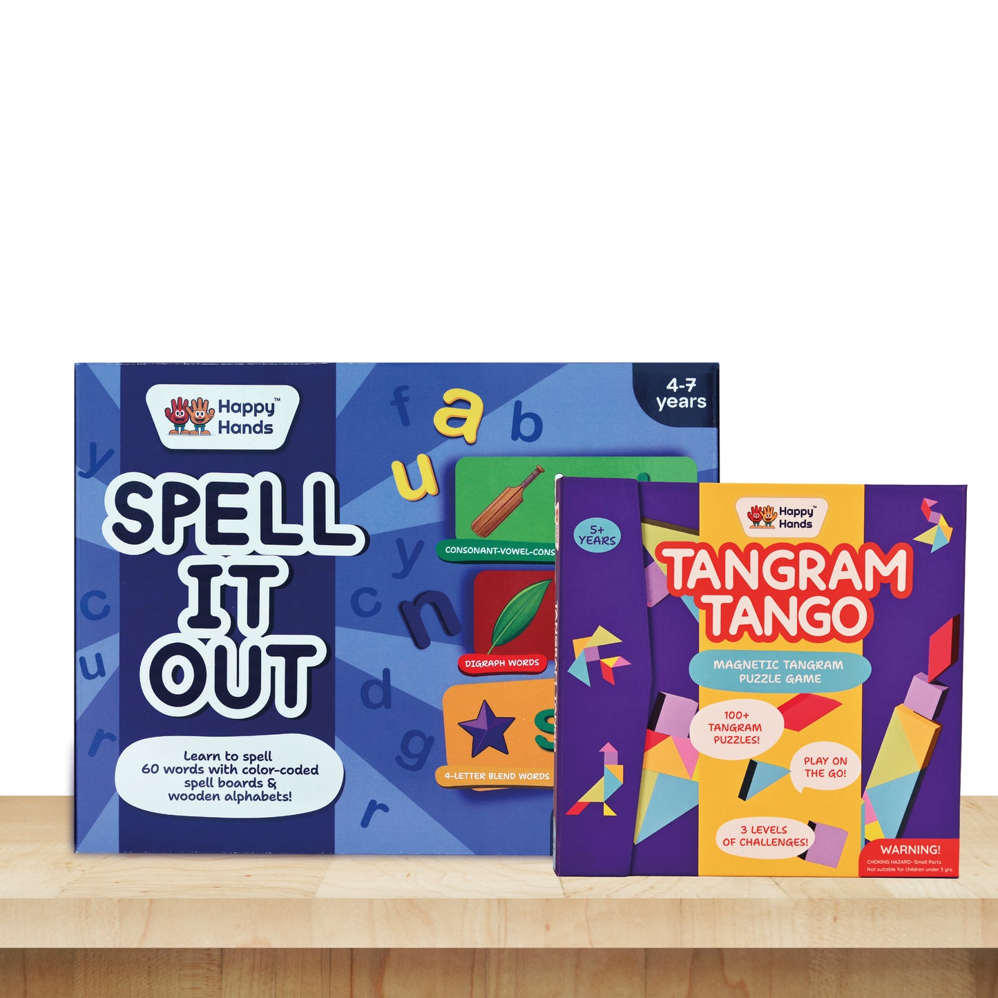 Sigma Combo (Spell It Out + Tangram Tango)