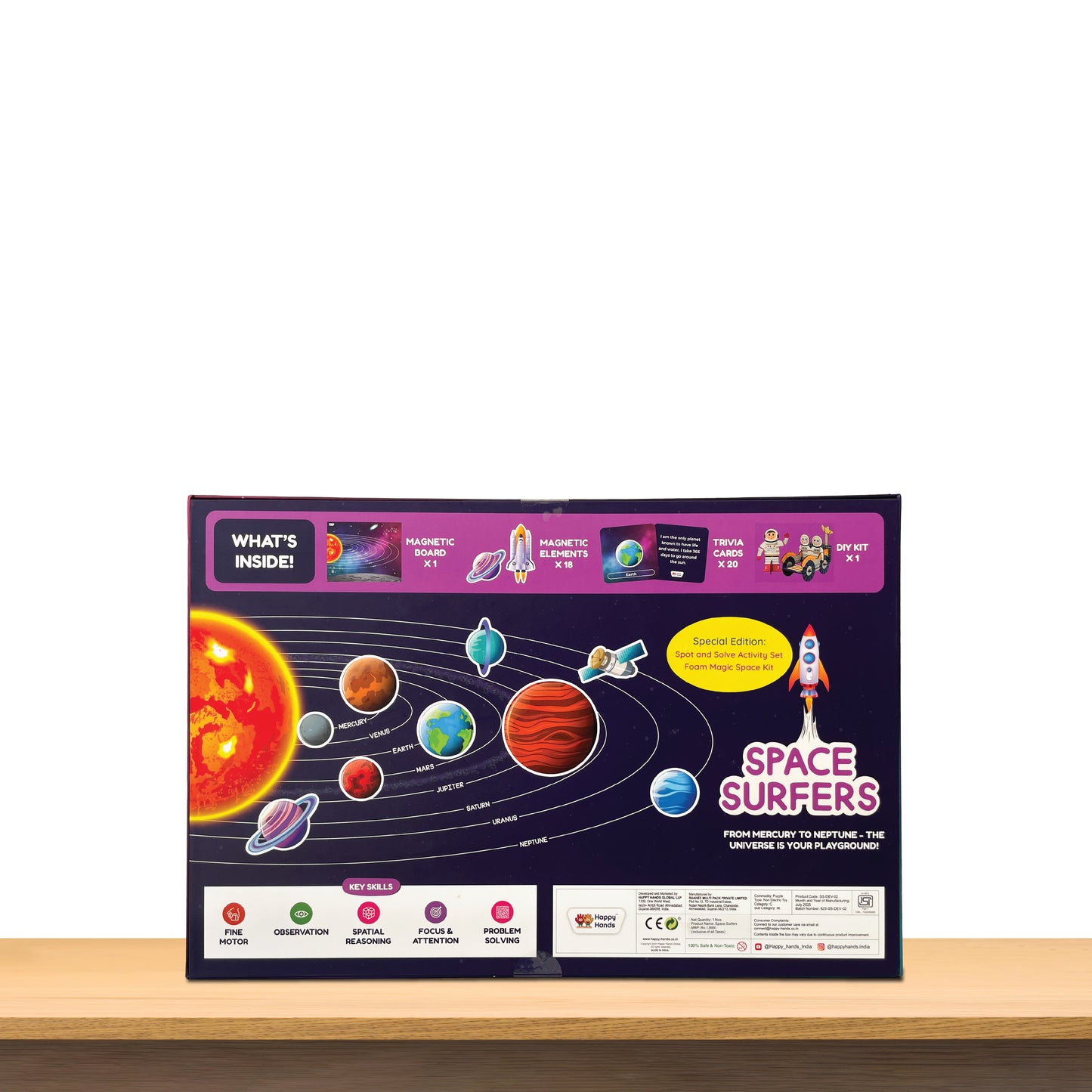 Space Surfer - The Ultimate Space Activity Kit