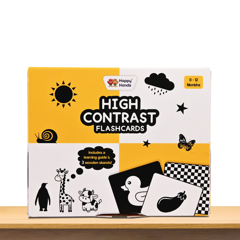 High Contrast Flash Cards – Happy Hands