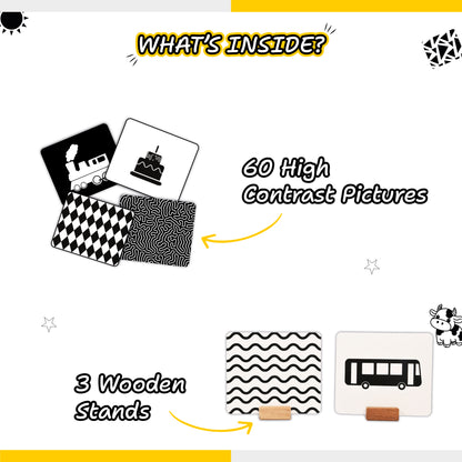 High Contrast Flash Cards