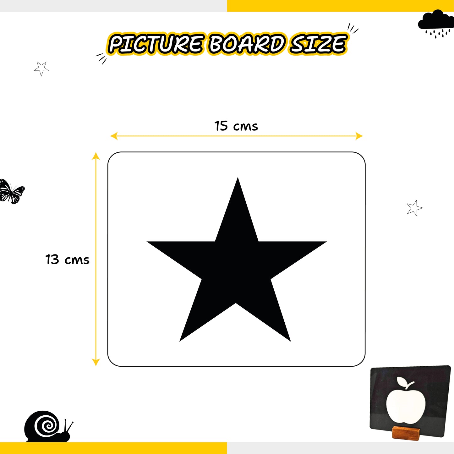 High Contrast Flash Cards