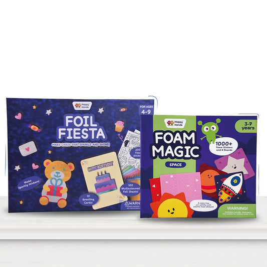 Spark and Craft Combo Pack (Foil Fiesta + Foam Magic Space)