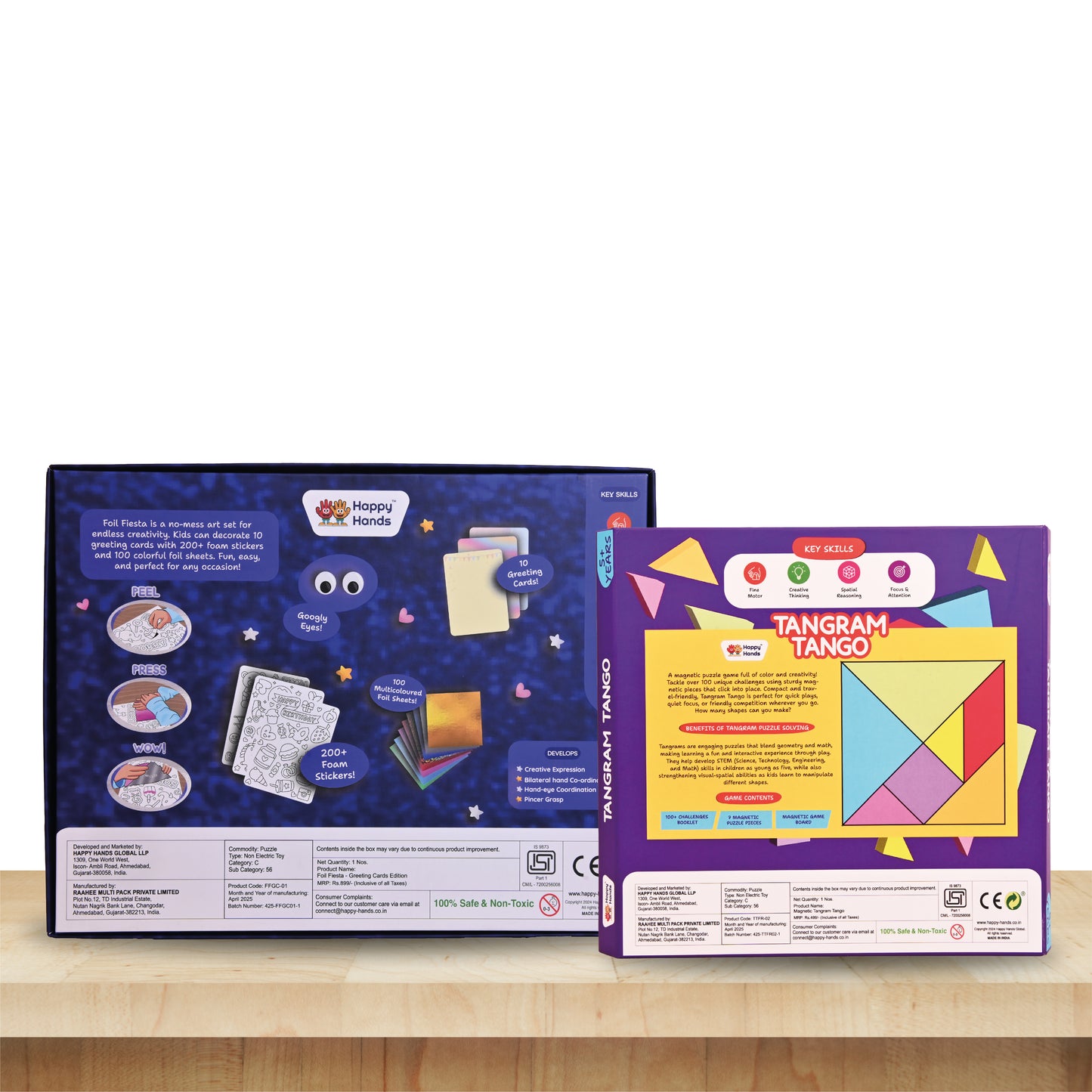 Creative Twister Combo Pack (Foil Fiesta + Tangram Tango)