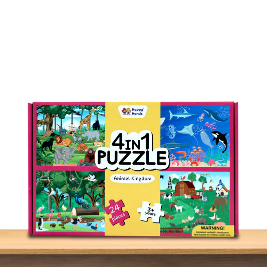 4in1 Puzzle : Animal Kingdom