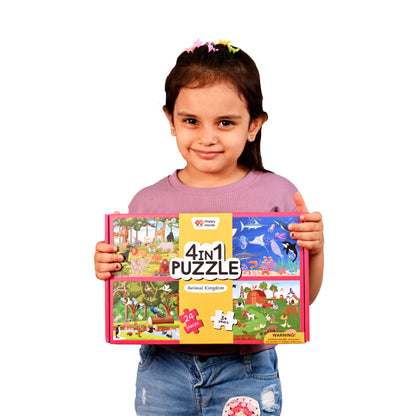 4in1 Puzzle : Animal Kingdom