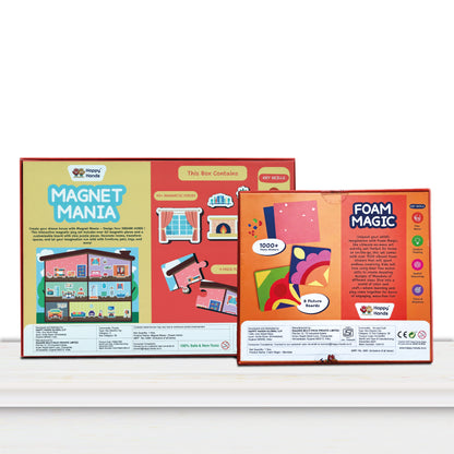 Happy Activity Combo (Magnet Mania + Foam Magic Mandala)