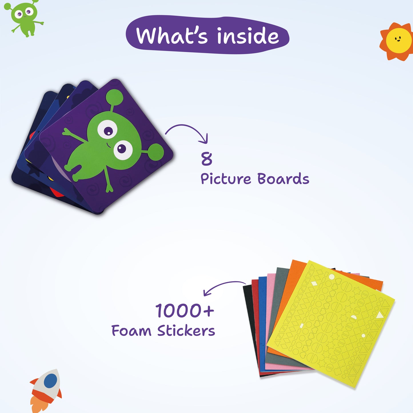 Happy Activity Combo (Magnet Mania + Foam Magic Space)