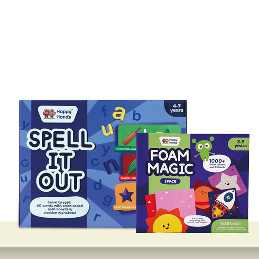 Learn and Craft Combo (Spell It Out + Foam Magic Space)
