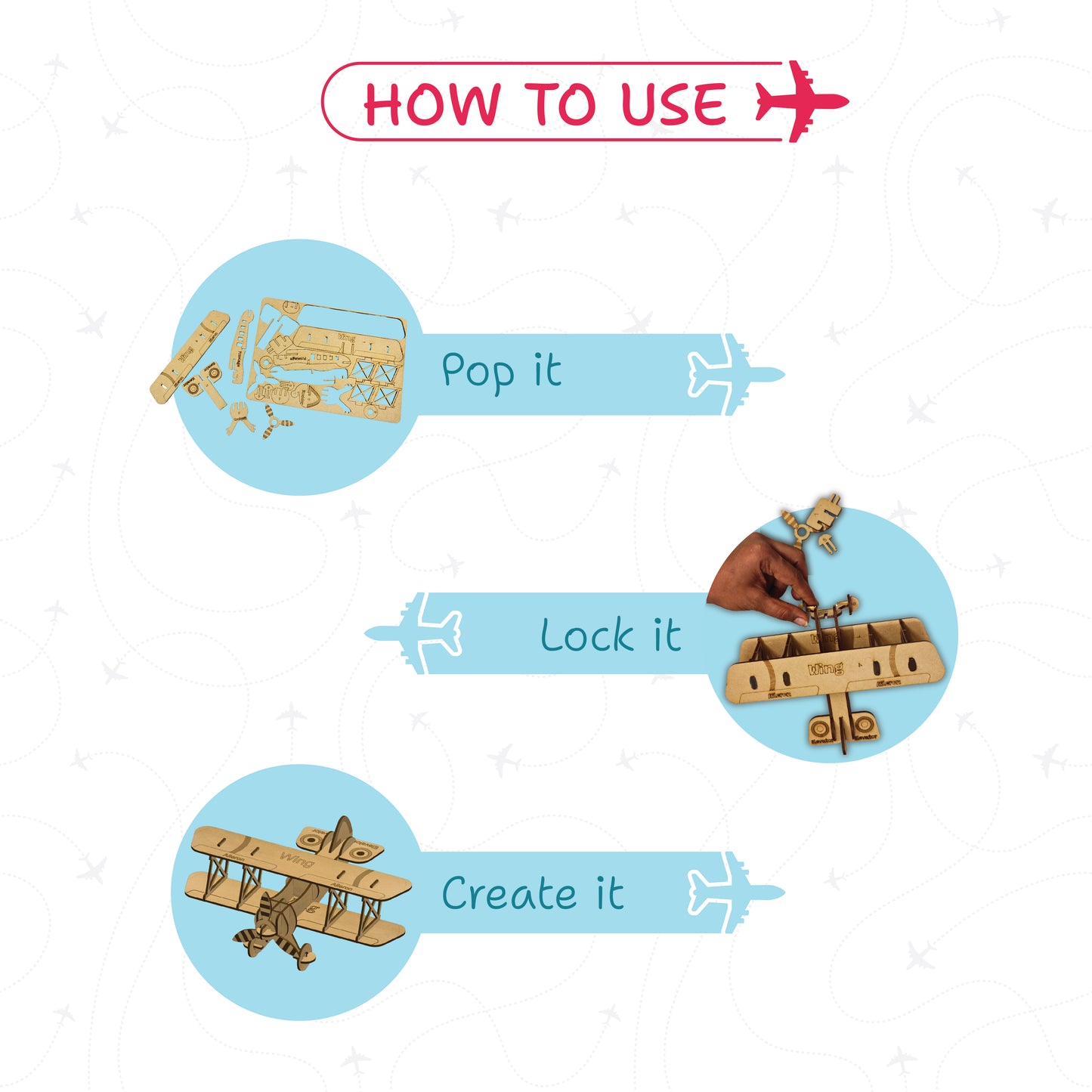 ASSEMBLES - DIY Glider Plane