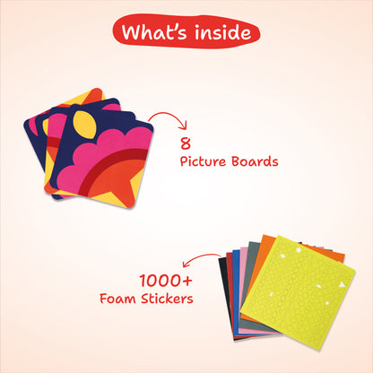 Puzzle and Craft Combo (Jigsaw Jumble and Foam Magic Mandala)