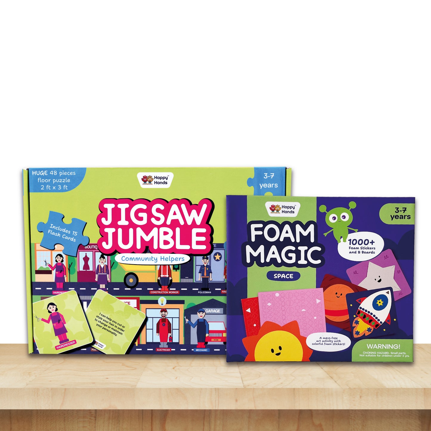 Jumble and Space Craft (Jigsaw Jumble and Foam Magic Space)