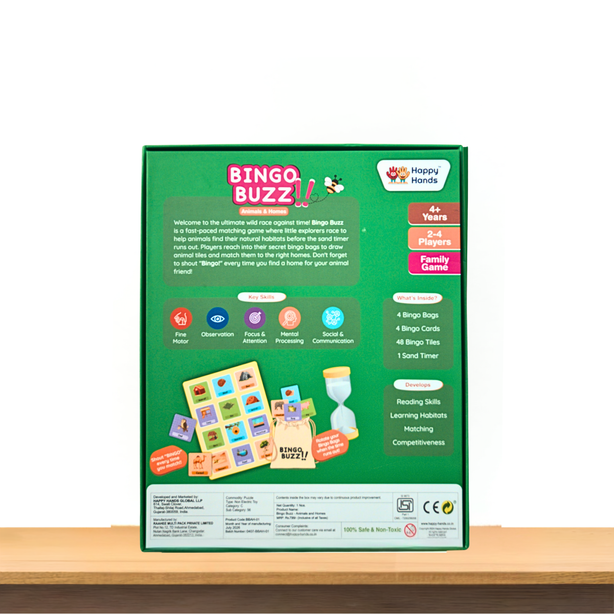 Bingo Buzz Animals & Homes
