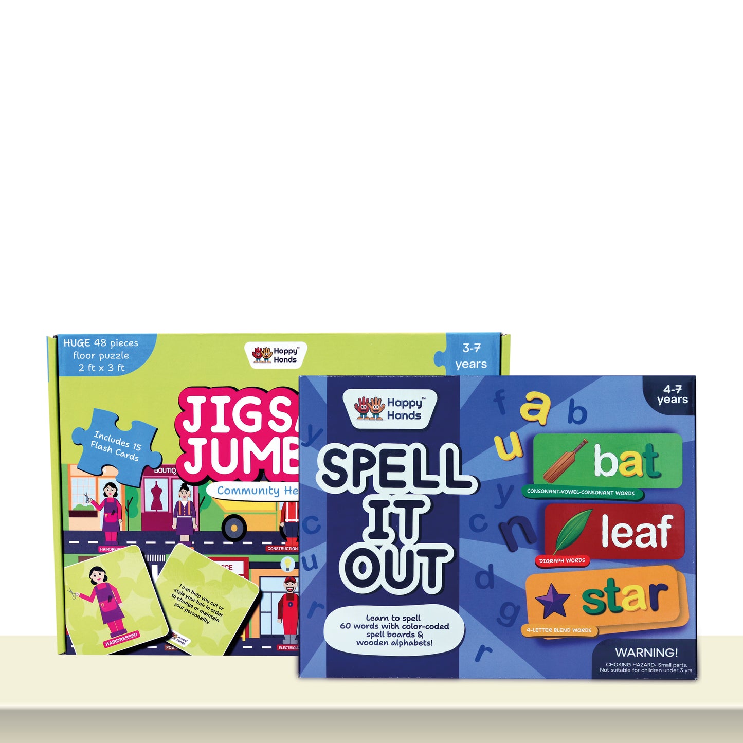 Jumble and Learn Combo (Jigsaw Jumble and Spell It Out)