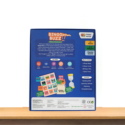 Bingo Buzz Vehicles & Destinations