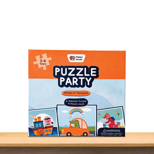 PUZZLE PARTY - 9 Piece Puzzle