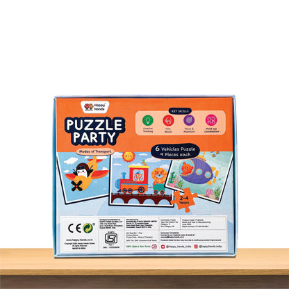 PUZZLE PARTY - 9 Piece Puzzle
