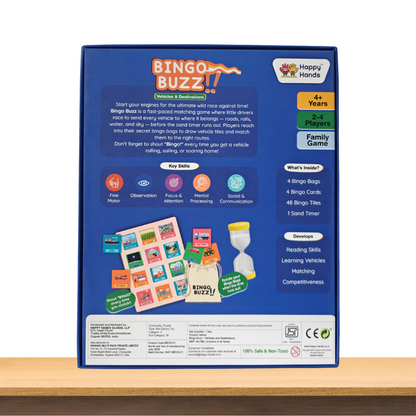 Bingo Buzz Vehicles & Destinations