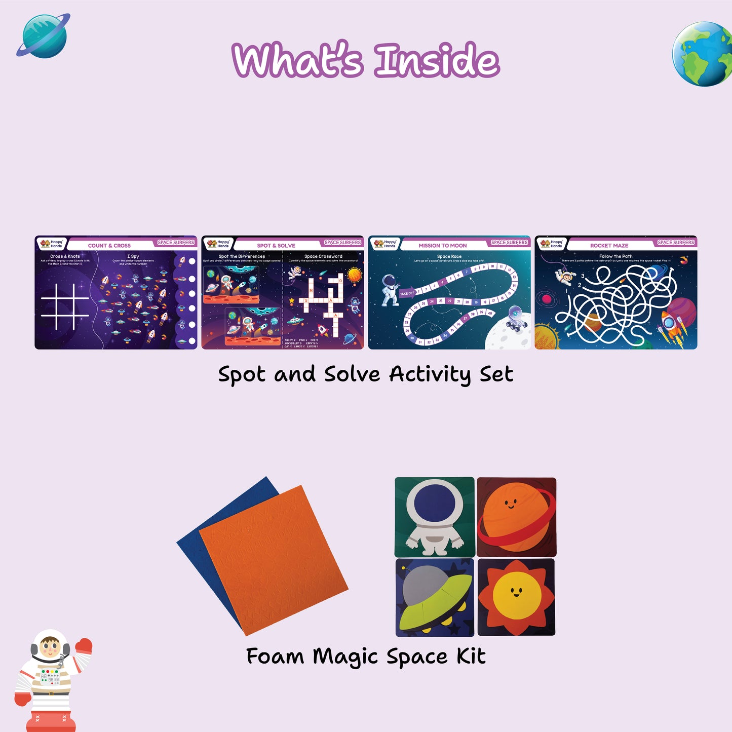 Space Surfer - The Ultimate Space Activity Kit