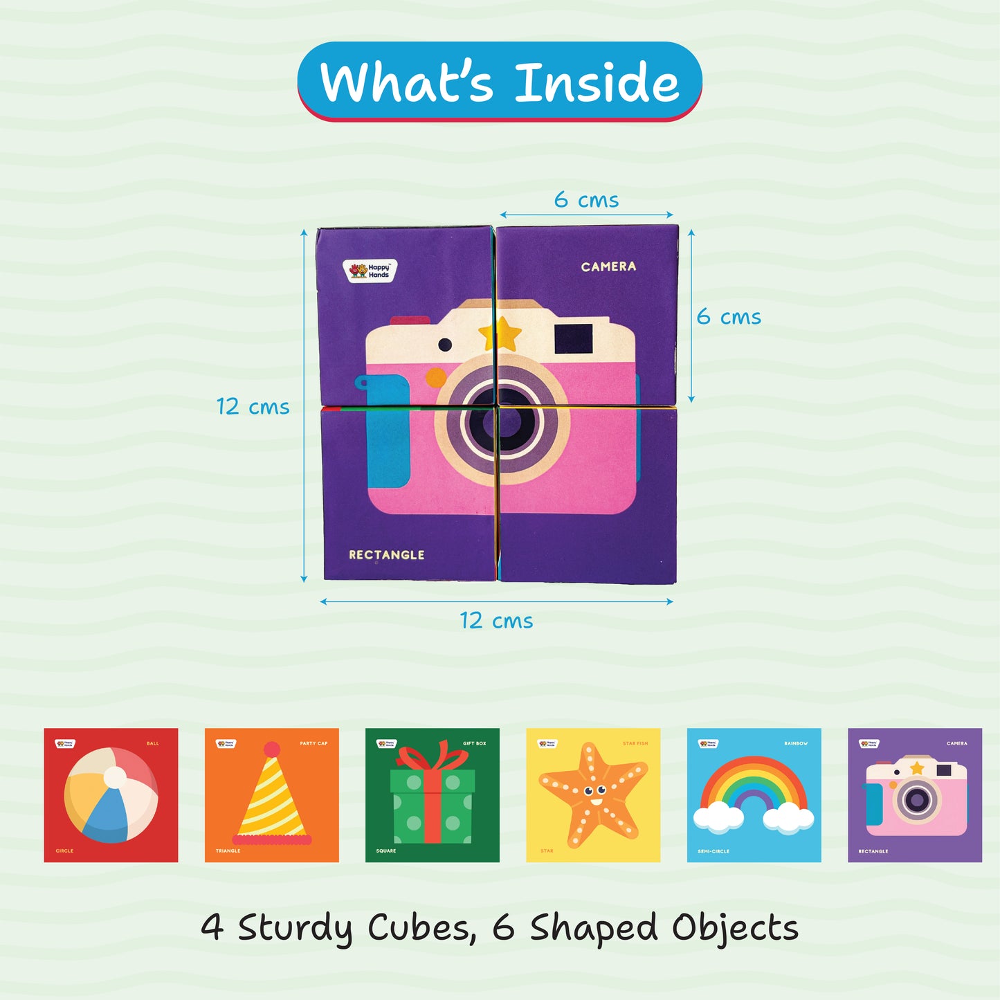 Crazy Cubes - Little Curious Shape Blocks