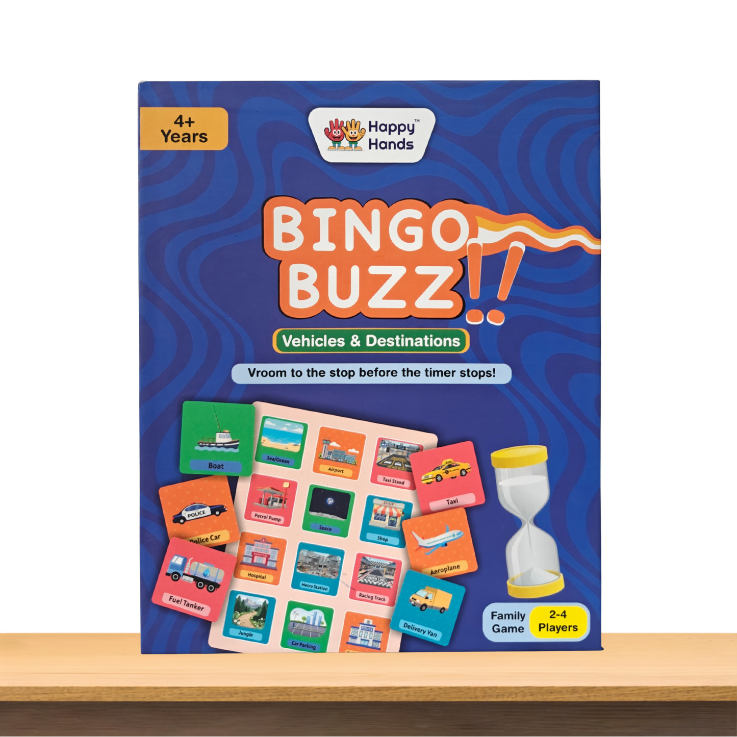 Bingo Buzz Vehicles & Destinations