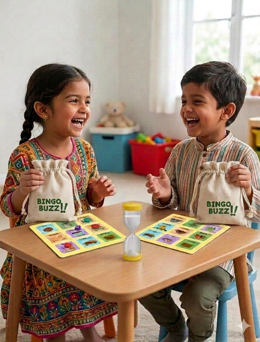 Bingo Buzz Animals & Homes