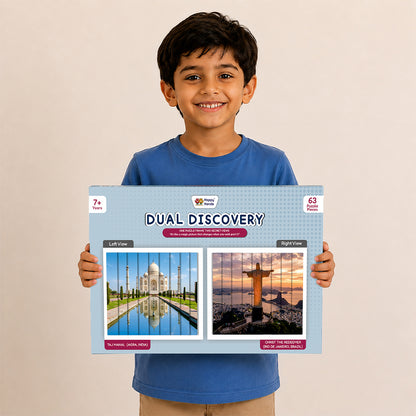 Dual Discovery - One Puzzle Frame Two Secret Views